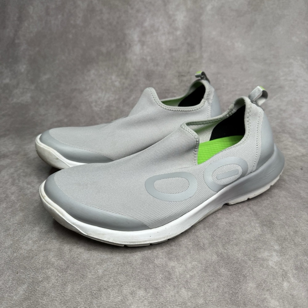 OOFOS Oomg Sport Low Recovery Comfort Shoes Mens Size 9 Slate Fade Gray